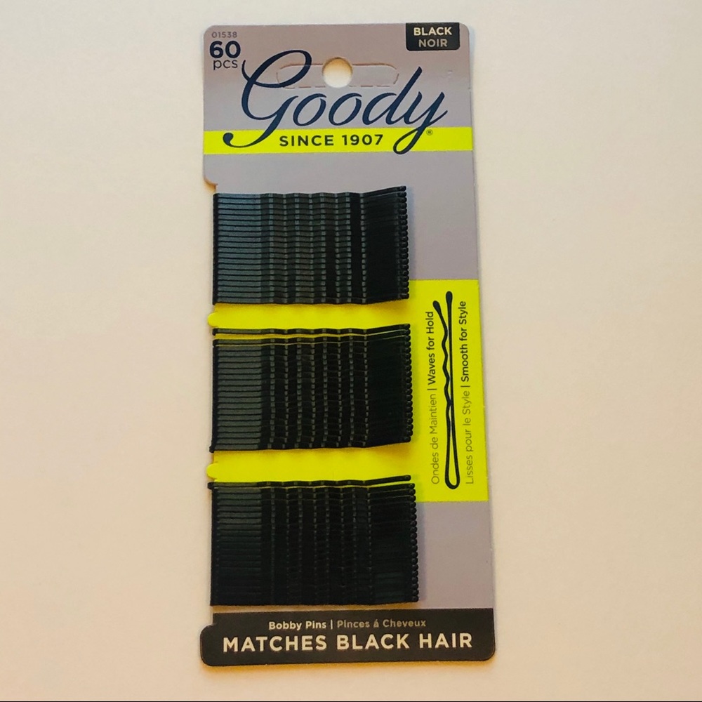 Goody black bobby-pins